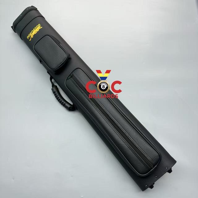 Good Quality Wholesale Professional 2*4 Hard Pool Cue Case Interior Padding 1/2 Cue Case for Billiards