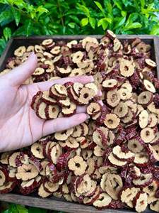 อินทผลัมแดงแห้งไร้เมล็ดหั่นเป็นชิ้นจากเวียดนาม สำหรับอาหารเอเชีย ชาสมุนไพร วัตถุดิบอินทผลัมแดงแห้งหั่นเป็นชิ้นเนื้อนุ่ม - Product Image 3