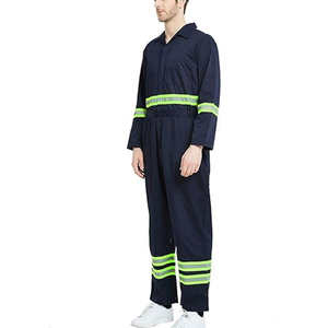 Uniforme de Trabajo de Seguridad Industrial de Alta Visibilidad BETTERGLOWAPPARELMFG Personalizado, Conjunto Unisex de Algodón Transpirable con Certificación CE - Product Image 4