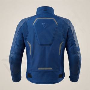 Chaqueta de Seguridad para Motociclistas, Chaleco de Trabajo Reflectante de Alta Visibilidad para Hombre, con Logotipo Personalizado, Bolsillos y Protección - Product Image 2