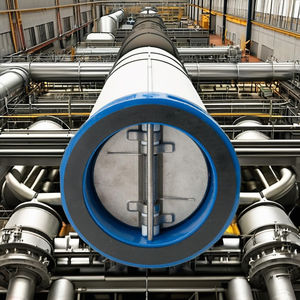 Clapet anti-retour manuel d'acier au carbone de gaufrette de la norme ISO Class300 pour le traitement de l'eau à haute température - Product Image 3