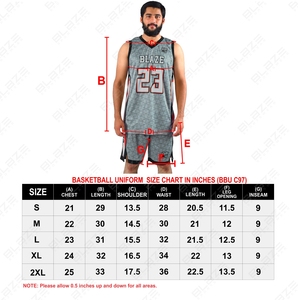 Blaze Fight Wear <b>basketball</b> uniform Unisex Adult High Quality BSCI Summer <b>Basketball</b> Jersey Sport Set Customized Plus <b>Size</b> - Product Image 6