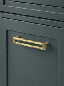 Poignées de meuble en fer forgé faites à la main, style industriel, quincaillerie de cuisine durable, poignées pour tiroirs et portes d'armoires - Product Image 6