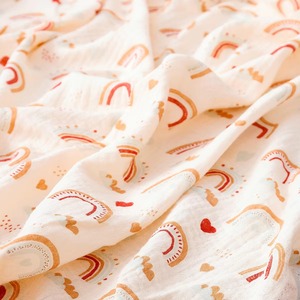 Couverture d'emmaillotage 100% coton, qualité supérieure, nouveau design, style pastoral. - Product Image 3