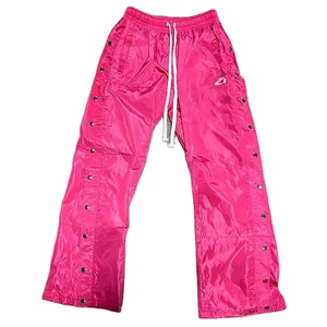 Pantalon de survêtement en nylon pour homme, à ouverture latérale par boutons-pression, léger, taille élastique, style streetwear, fabrication OEM en gros - Product Image 1