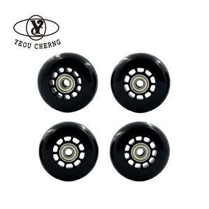 Patins à roulettes à double rangée, roues en PU 53 60 62 63 64 mm, roues de patins à roulettes quad avec roulements ABEC - Product Image 5