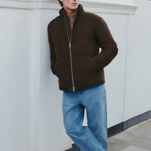 Nueva Chaqueta Acolchada de Moda con Mangas Largas para Hombre, de Alta Calidad, Resistente al Viento, para Uso en Exteriores, con MOQ Bajo - Product Image 1