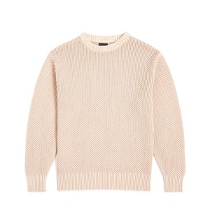 Pull classique pour homme en coton mélangé respirant, doublure en laine, logo frontal, manches longues, confortable pour l'hiver - Product Image 5