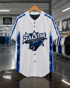 Camisetas de Béisbol Personalizadas de Alta Calidad al por Mayor, Camisetas de Moda en Tendencia, Logotipos de Patrocinadores, Uniformes de Béisbol de Secado Rápido, 100% Poliéster - Product Image 5