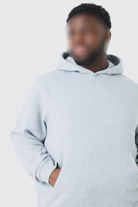 Sweat-shirts et sweats à capuche en coton pour hommes, avec logo personnalisé brodé, ensemble OEM, pantalons de survêtement unisexes à capuche, sweat-shirt uni, motif uni - Product Image 2