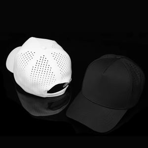 Casquettes de baseball sportives personnalisées à 6 panneaux pour hommes et femmes, nouvelles, respirantes, 100% polyester, couleur unie, casquette de camionneur - Product Image 6