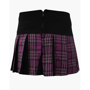 Nouvelle Arrivée Jupe Carrée de Haute Qualité pour Femme, Style A-line Décontracté, Taille Haute, Motif Écossais Style Anglais, Personnalisable SKILLED SPORTS - Product Image 2
