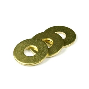 Rondelle en laiton haute résistance, finition dorée polie, résistante à la corrosion, fixation industrielle pour un ajustement sécurisé, composants Narayan - Product Image 5