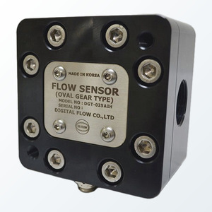 เครื่องวัดอัตราการไหล 600 ลิตร แบบดิจิตอล ยี่ห้อเกาหลี DGT-025AIH เซ็นเซอร์วัดการไหลแบบโอวัลเกียร์ เกลียวตัวผู้ ผลิตในเกาหลี สำหรับน้ำมัน อะลูมิเนียม - Product Image 6