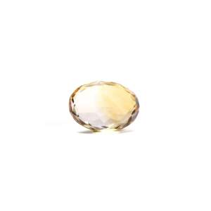 Natural Cat's Eye Citrine Loose Gemstone-3.7 Carat 4mm Yellow Certified Wholesale - Product Image 2