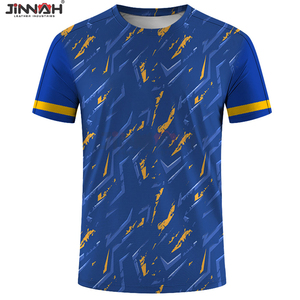 Camiseta Deportiva Sublimada de Poliéster 100% de Alta Calidad, Personalizada al por Mayor, Tallas Grandes, Secado Rápido, Transpirable, Colores y Tallas Personalizables - Product Image 4