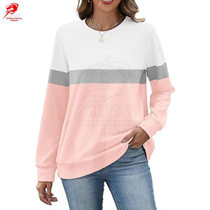 Prix de gros Sweat-shirt pour femme sur mesure, style tendance, vêtement décontracté pour femme - Product Image 6