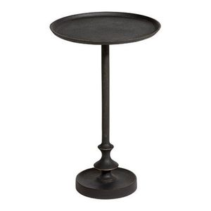 Mesa auxiliar metálica de lujo diseñada para complementar lazos decorativos en el mobiliario de los hogares modernos. - Product Image 5