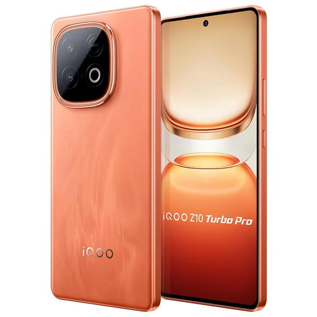 IQoo Z10 Turbo Pro 5G Smartphone 6.8" AMOLED 2800x1260 144Hz Octa Core Qualcomm SD 8S Android 15 7000mAh 120W Fast