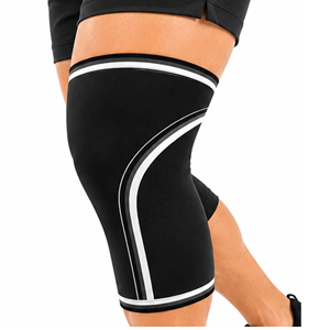 2024 Customizable Logo Heavy Duty Lightweight Gym Sports Training Knee <b>Brace</b> Power Lifting Adjustable Wraps Compression Non-Slip - Product Image 1