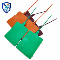Sceaux de sécurité en plastique anti-effraction YSD, sceaux de sécurité jetables autobloquants pour conteneurs d'expédition