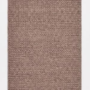Tapis moderne en laine tissé à la main, à boucles, antidérapant, design texturé, style rustique neutre pour salon et chambre - Product Image 5