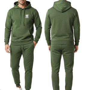 Chándal de Invierno para Hombre con Capucha, Color Personalizado, Alta Calidad, Corte Regular, Ecológico, Transpirable, Grueso, con Logotipo Personalizado para Venta en Línea - Product Image 1