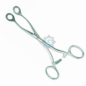 Pinzas de sujeción manuales COLLIN de 160 mm con mandíbulas de goma, las más vendidas de 2026, instrumentos dentales - Product Image 3