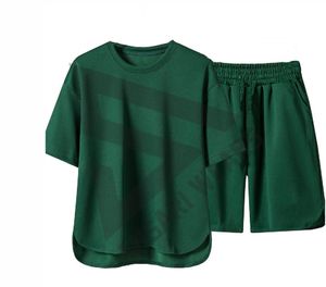 Nuevo Conjunto de Ropa de Verano 2026 para Hombre, Camiseta Holgada de Manga Corta y Pantalones Cortos, Conjunto de Dos Piezas - Product Image 5