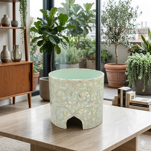 Soporte redondo colorido para pastel, soporte de postre, plato de Metal para decoraciones de fiesta de cumpleaños de boda, expositor de magdalenas - Product Image 1