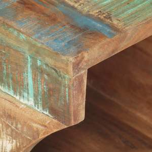 Portabiciclette in legno massello di recupero 13.8 "x 9.8" x 9.8" - Product Image 5