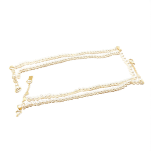 American Diamond Pearl Charm Bracelet Style Kada Trendy Gift Bangles - Product Image 2