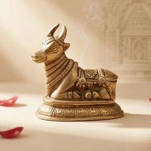 Figurine de Durga en laiton plaqué or de qualité supérieure, montée sur un lion, art religieux, objet de collection, sculpture 3D - Product Image 6