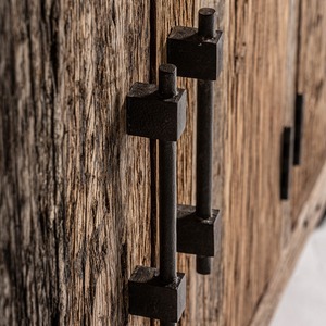 Aparador de Madera de Teca Sólida, Mueble Rústico Moderno para Proyectos de Hoteles y Restaurantes de Lujo - Product Image 5