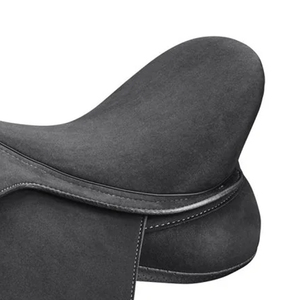 Selle de dressage en cuir de qualité supérieure avec motif d'arbre et de cheval de saut pour l'équitation anglaise et occidentale - Product Image 4