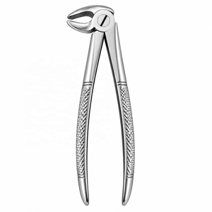 Forceps d'extraction dentaire à motif anglais # 13 forceps d'extraction en acier inoxydable pour les dents du sous-maxillaire (bicuspides) - Product Image 3