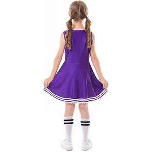 Dernier modèle de costume de cheerleading pour filles et enfants, avec couleurs et tailles personnalisées pour les spectacles - Product Image 5