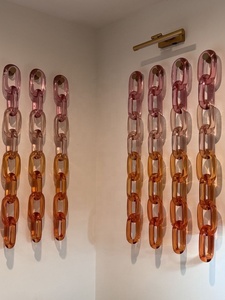 งานประติมากรรมเรซิ่นรูปทรงโซ่  ของตกแต่งบ้าน รูปทรงไม่สม่ำเสมอ  แฟชั่น  ปรับแต่งได้  คุณภาพสูง  กันน้ำ  งานแฮนด์เมด - Product Image 4