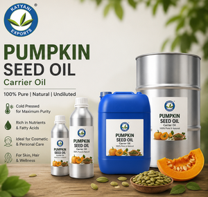 Aceite de Semilla de Calabaza de Alta Pureza, Prensado en Expulsión, Aceite Portador Natural para Cuidado de la Piel, Cabello y Uso Cosmético - Fabricante y Exportador a Granel - Product Image 2