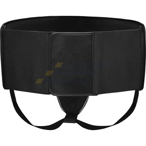 Hot Sale Men's High Quality Leather MMA Boxing <b>Groin</b> <b>Protector</b> Anti-Sweat Customized Options for Martial Arts Sports Protection - Product Image 2