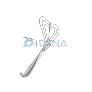 Rétracteur pulmonaire Allison, largeur de la spatule 132 mm, longueur 26 cm, acier inoxydable, instruments chirurgicaux cardiovasculaires - Product Image 2