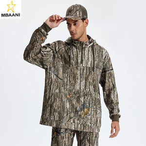 Hunting Hoodies for <b>Men</b> Fleece Lining Performance Insulation Pullover <b>Camo</b> Hoodie - Product Image 2