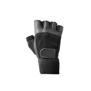 Custom Leather Half Finger Gym Fitness <b>Gloves</b> with Non-Slip Palm for Unisex Use Outdoor Sports & Training Custom Logo Option - Product Image 4