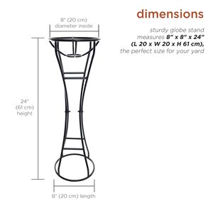 Soporte Metálico para Esferas Decorativas, Soporte Resistente para Exhibición en Jardín Exterior - Product Image 6