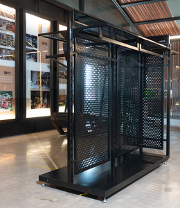 Double-Sided Freestanding Heavy Duty Metal Powder Coated Retail <b>Display</b> <b>Rack</b> Easy Assembly Store <b>Display</b> Stand OEM Vietnam ADONG - Product Image 6