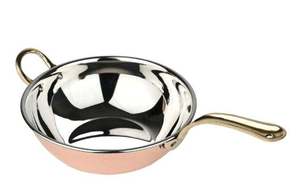 Handmade Authentic Copper <b>Pan</b> Frying <b>Pans</b> Copper Cookware - Product Image 3