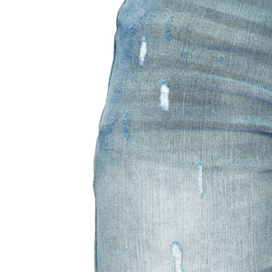 Shorts de Mezclilla para Hombre de Primera Calidad, Cintura Alta, Transpirables, al por Mayor, con Bolsillos Laterales, Estilo Desgastado, para Uso en Exteriores - Product Image 6