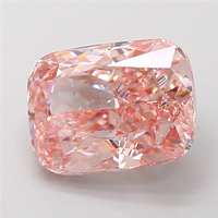 Diamante Suelto de Laboratorio de 5 Quilates, Corte Cojín, Rosa Intenso, Certificado IGI, VS2, Pulido EX, para Joyería de Lujo