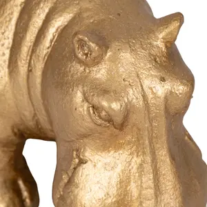 Sculpture d'animal en métal haut de gamme exclusive, figurine d'animal en métal design pour la décoration intérieure, style luxueux, sculpture moderne polie - Product Image 3