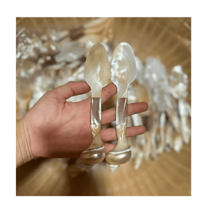 Handcrafted Mother of Pearl Shell Spoon | Natural Elegant Tableware for Caviar, Desserts & Coastal Dining - Product Image 3